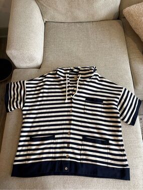 Free-est by Free People short sleeve hoodie top